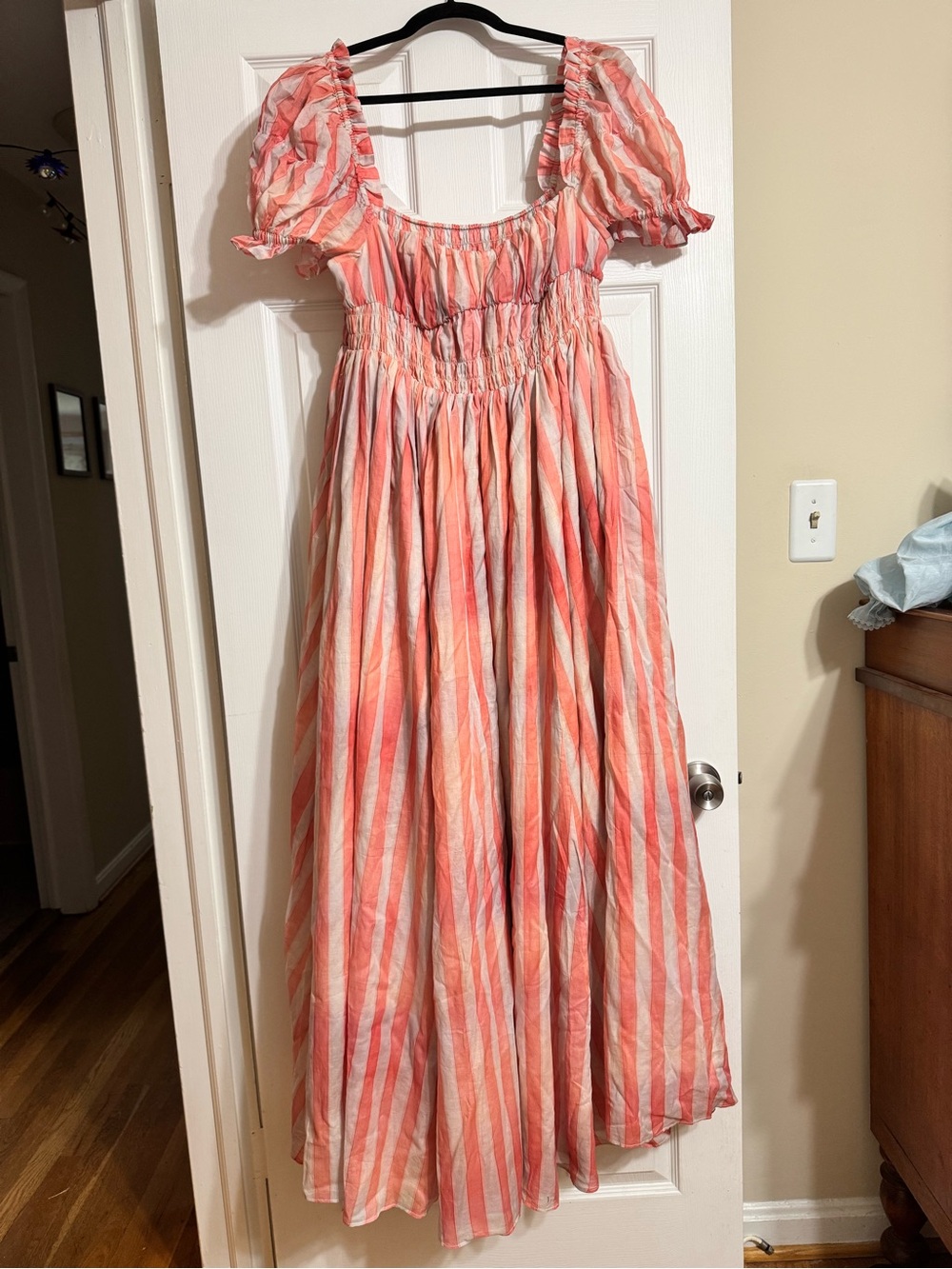 Selkie Striped Renfaire Gown - Picture 3 of 3
